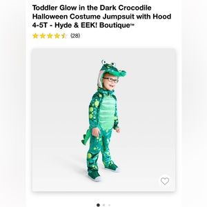 Toddler Crocodile Costume